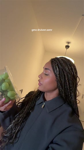 ASMR Crunching GMO Grapes