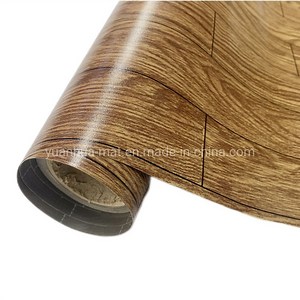 [Hot Item] Waterproof Wood Grain 0.35mm Plastic Floor Coverings PVC Vinyl Flooring Roll