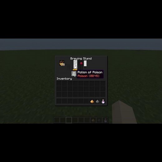 How To Make Lingering Potion Of Harming In Minecraft #minecraft #minecraftshorts