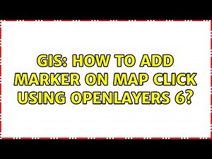 GIS: How to add Marker on map click using OpenLayers 6?