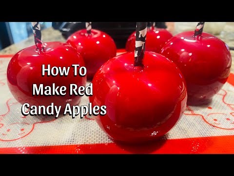 How To Make Red Candy Apples | the best red candy apples tutorial | Graduation Candy Apples