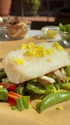♡Fish in Parchment Paper- Weelicious