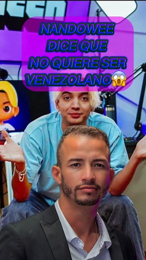 Nando Wee Habla sobre la Vergüenza de ser Venezolano