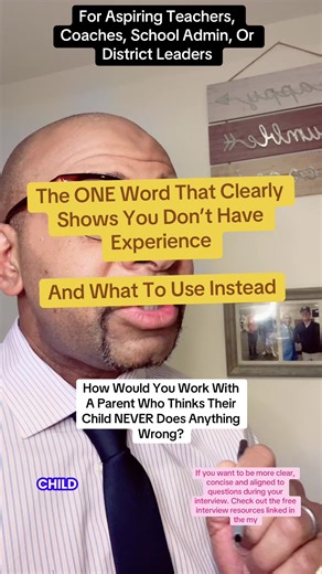 Probably Is Not A Good Word To Use During Your Interview, Here’s Why…. It clearly indicates a lack of experience and puts you to the back of the list for hiring managers as they don’t want to hire someone they will need to spend a lot of time training. Instead use the phase “in the past” that shows you have some experience and knowledge of the situation, which you do. If you found this helpful and want my examples, check out the free Resume Bundle Linked In My Bio. #edutok #teachertok #teacherso
