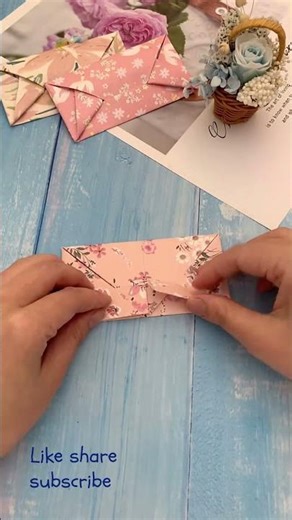 How to Make Custom Envelopes from Scrapbook Paper #craftwithme #craftchannel #subscribe #like