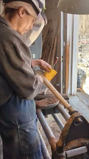 Turning vision into form on the Shopsmith lathe! 🪵✨