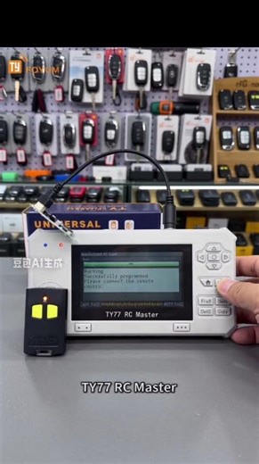TY77 key master locksmith tool for conle and generate car key /garage gate remote control