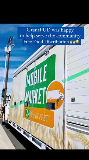 GrantPUD was happy to help at the Free Food Distribution at Quincy this past Friday JULY 8th. Thanks to the Quincy Rotary Club who sponsored the drive-through food distribution event that helped up to 250 families. | Grant PUD | Facebook