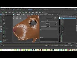Cutモディファイアの設定解説 | 第6回：動物のファーの制作〜シェーディング/レンダリング設定、完成まで | MayaのXGenを使用したフォトリアルなファー表現