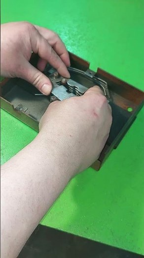 Rim Lock Mechanism with Lifters, how it works #rimlock #lockmechanism #castlelock