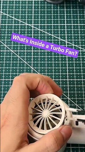 Portable Turbo Fan Teardown & Battery Upgrade 🔋⚡#shorts