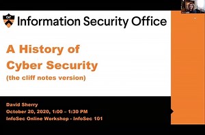 Webinar: History of Cyber Security