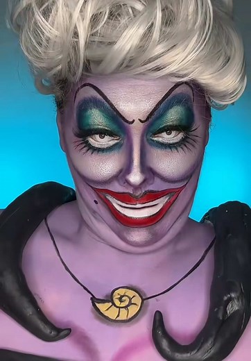 Ursula-Inspired Makeup Tutorial for Disney Villains Fans