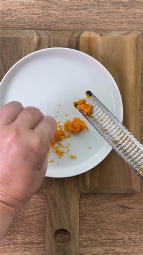 Zesting upside down? Flip your zester over so you can see where you've already zested, and it catches the zest too! #bakingtips #zestanorange #zestalemon #zesty #asmrcooking #cookingtips #lemonzest #oranges