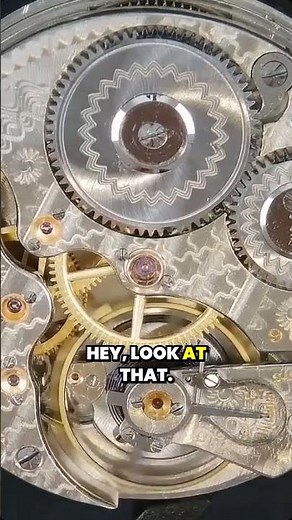 Satisfying micro assembly for a successful start! #watchrepair #watchrestoration #pocketwatch