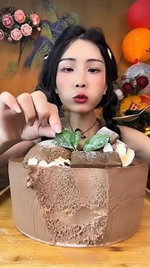 Chocolate Ganache Overload Chocolate Soft Mochi, Chocolate Mousse Foam Cake ASMR | Jane Asmr | Chi-Chi Asmr