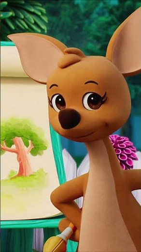 Kanga is a craft loving kangaroo! 🦘🎨 WinniethePooh DisneyJunior