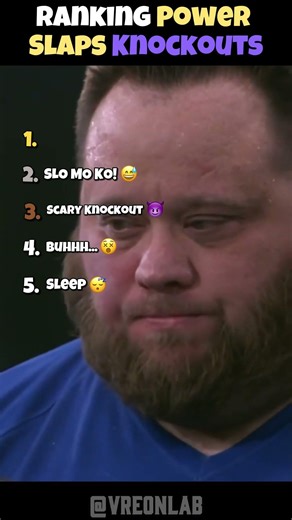 Ranking Power Slaps Knockouts ☠️