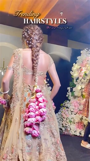Trending Hairstyles 2026👌🏻🌸 #youtubeshorts #bridalhairstyle #viralfashion #bride2026