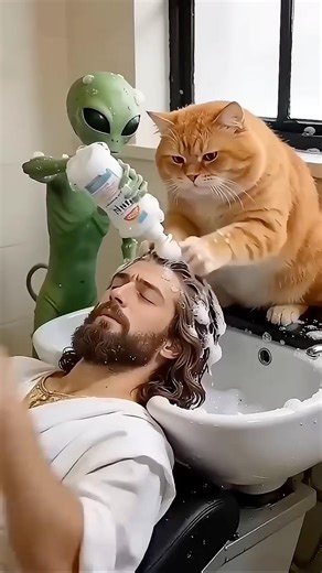 Funny Cat and Silly Alien 🐱👽 #funny #trendingshorts