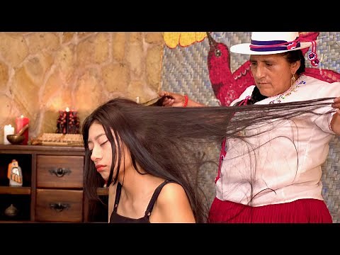 ASMR massage with hair play & cracking by Doña Rosa for tingles, relaxation & sleep 💆🏻‍♀️