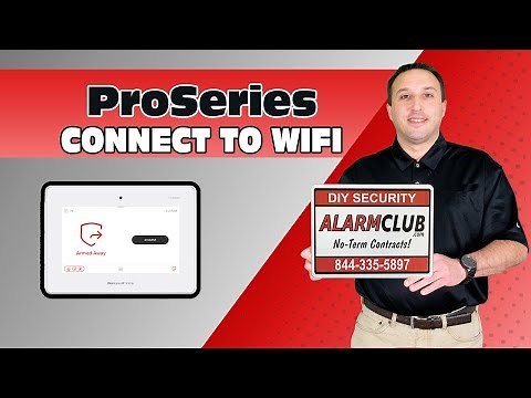 Honeywell Home ProSeries: How to Connect to WiFi