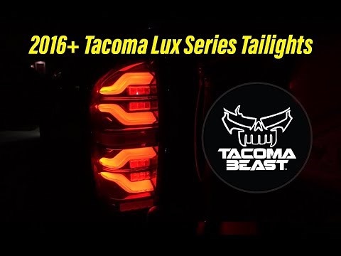 My Tacoma Gets New Alpha Rex Luxx Series Sequential Tailights | How To Install + New Features!