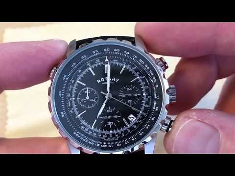 Rotary Pilot Chronograph Watch - Review