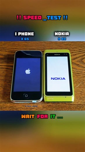 🫠⚡I PHONE 3GS vs NOKIA N80 SPEED TEST !! 🔥