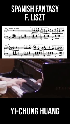 Bestpianist on Instagram: "🎹 Yi-Chung Huang — Franz Liszt: Spanish Fantasy 🇪🇸✨ A brilliant and fiery interpretation of Liszt’s Spanish Fantasy, performed by Yi-Chung Huang. This dazzling work, infused with Iberian rhythms and virtuosic flair, captures the passion and energy of Spain through Liszt’s unmistakable romantic lens. From its vibrant dance themes to its lyrical middle sections, every passage demands both precision and imagination — and Yi-Chung Huang brings both in abundance. Flamenc