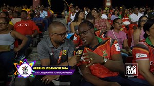 Former Amazon Warriors player Steven Jacobs talks about Hetmyer's 'sublime form' CPL Fan Chat at the Guyana Amazon Warriors vs Barbados Royals game in the Republic Bank CPL at the National Stadium, Providence (Video: News Room/Shatanand Anude/September 25, 2024) #CPL2024 #CPLCHAT #newsroomsport | News Room