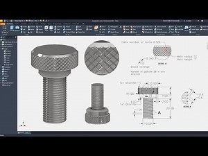 Inventor Advanced Tutorial #2 | 3D Model Design Advanced
