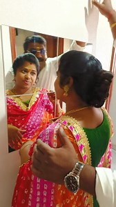 48K views · 762 reactions | Mirror demo video  trial & error but ❤️ to post ❤️ Mirror testing  camera testing  angle testing  one more blooper again | Priya Saravanan | Facebook