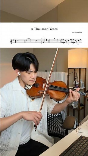 A Thousand Years - Violin Solo