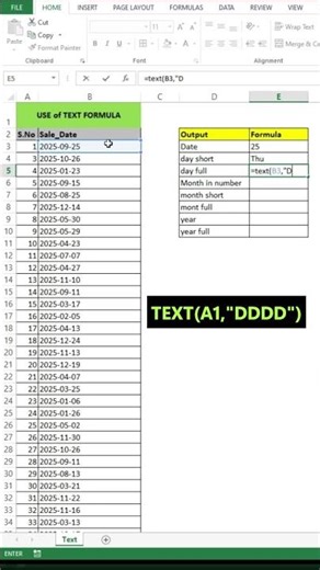 90% Excel users don't know this trick!" #shorts #excel #text #trending