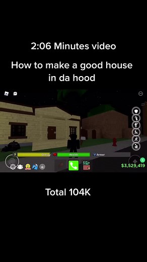Guía para construir casas en Da Hood en Roblox