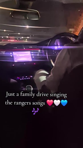 Sing Along to Glasgow Rangers Songs on Family Drive