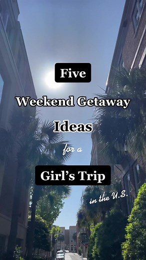 Weekend getaway ideas for a girl’s trip 🫶 #girlstrip #weekendgetaway #weekendtrips #traveltiktok #travellife #girlsweekendgetaway #girlsweekend