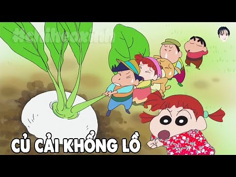 Củ Cải Khổng Lồ | Shin Cậu Bé Bút Chì | #CHIHEOXINH