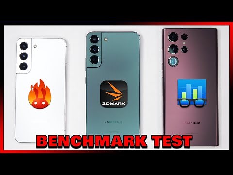 Samsung Galaxy S22 S22+ S22 Ultra Benchmark Test Geekbench Antutu 3DMark