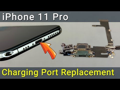 How to Fix iPhone 11 Pro Not Charging After Water Exposure | Lightning Port Repair Tutorial