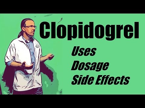clopidogrel 75 mg uses dosage and side effects