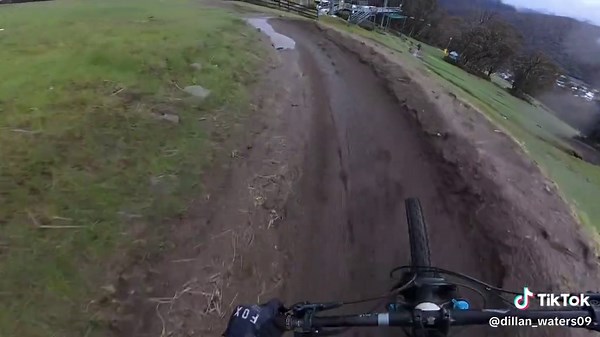 Downhill MTB Riding in Challenging Weather Conditions
