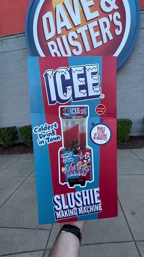 Winning Tickets for an Icee Machine at Dave and Busters