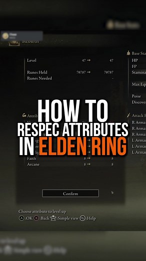 How to Respec Your Attributes in Elden Ring