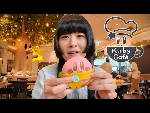 A Day at the KIRBY CAFÉ in Tokyo, Japan: Cuteness Overload & Delicious Treats!