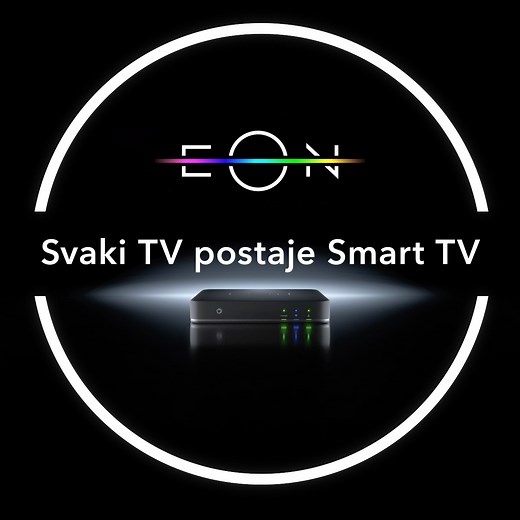 11K views · 46 reactions |  Nagrađivani EON Smart Box – mali uređaj, velika promjena! Svaki TV pretvara u Smart TV i donosi ti aplikacije, Video klub, kanale i vrhunsko korisničko iskustvo – sve na jednom mjestu. EON. Samo u Telemachu. #TelemachBH #EONSmartBox #SmartTV #SveNaJednomMjestu #EON | Telemach BH | Facebook