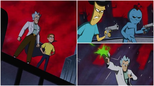 Rick and Morty: Adult Swim Promo Honors Batman: The Animated Series
