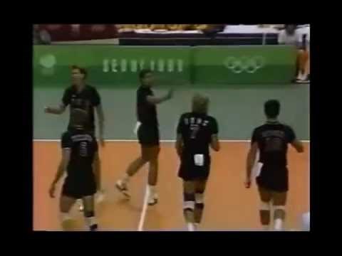 Volleyball History 1988 Olympic Gold Medal Mens Finals Karch Kiraly & Steve Timmons
