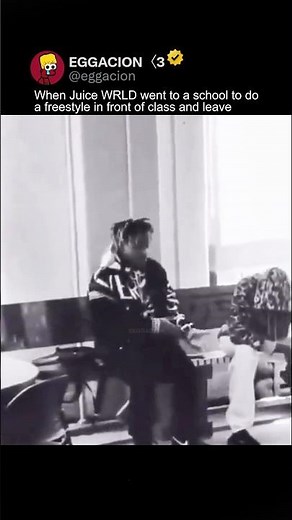 WHEN JUICE WRLD WENT TO THIS SCHOOL TO TEACH KIDS HOW TO FREESTYLE…